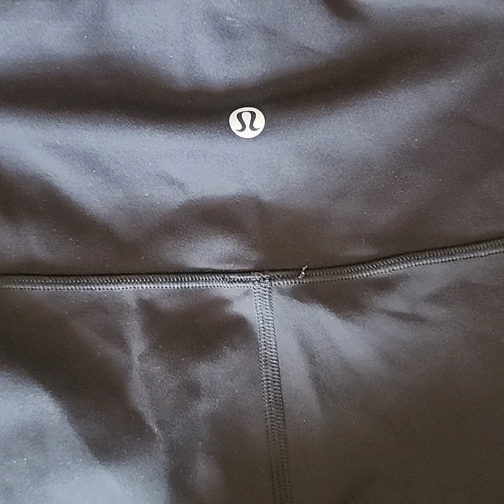 lululemon athletica Black High-Rise Capri Leggings